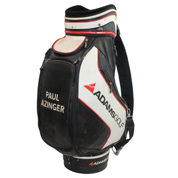 Paul Azingers AdamsGolf Black/White/Red Full Size Golf Bag