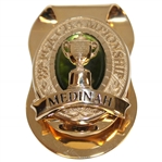 Paul Azingers Past Champion 2006 PGA Championship at Medinah 10k Gold Money Clip in Case