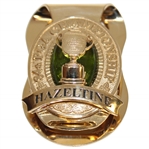 Paul Azingers Past Champion 2002 PGA Championship at Hazeltine 10k Gold Money Clip in Case