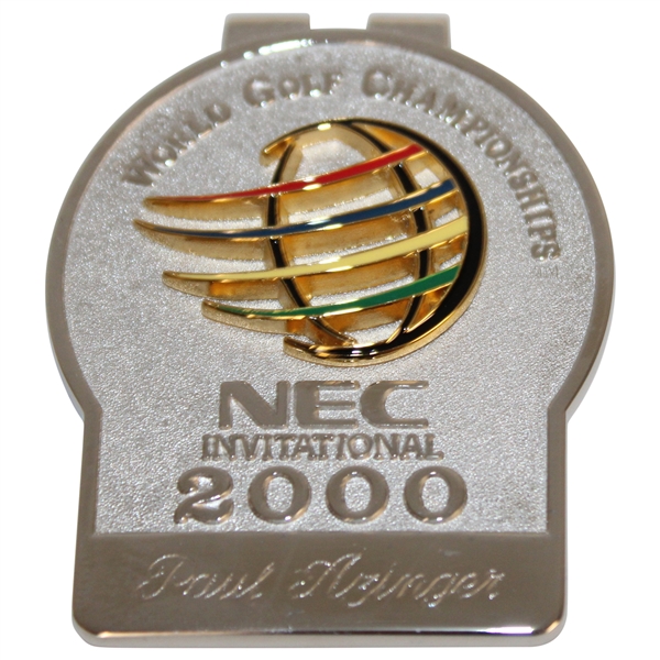 Paul Azingers 2000 World Golf Championships NEC Invitational Contestant Pin