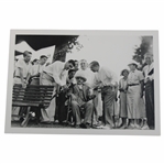 Walter Hagen & His Father at Tournament Photo - Only Appearance - w/Plyler Letter