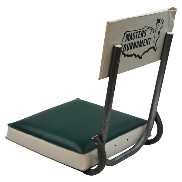 Vintage Masters Tournament Green & White Fold Up Seat