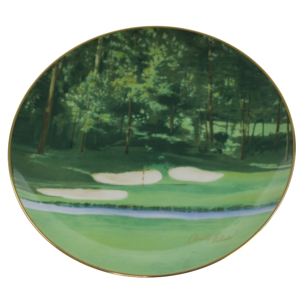 Augusta National 12th hole The Masters 1st of Series Best 18 Holes Arnold Palmer Collection Noritake Plate