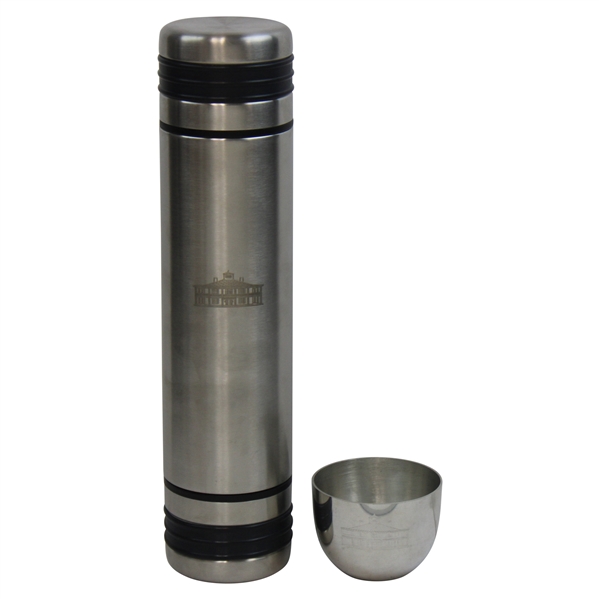 Augusta National Golf Club Clubhouse Thermos & Pewter Clubhouse Cup - Employee/Member Gift