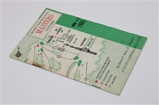 1965 Masters Tournament Spectator Guide - Jack Nicklaus Winner
