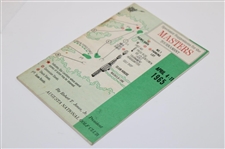 1965 Masters Tournament Spectator Guide - Jack Nicklaus Winner