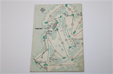 1965 Masters Tournament Spectator Guide - Jack Nicklaus Winner