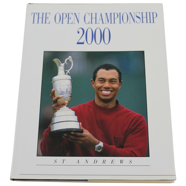 2000 The OPEN Championship Annual Book with Tiger Woods Cover & Foreword