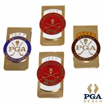 1988, 1987 & Two (2) 1983 PGA Seniors Championship Clips/Badges