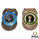 1977 World Series of Golf & Undated PGA Championship Money Clips