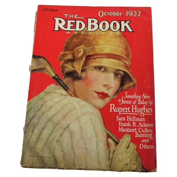 1927 The Redbook Magazine with Lady Golfer Cover - October