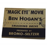 Ben Hogans Smashing Drive "Magic Eye" Movie Flip Book Presented by Bromo-Seltzer