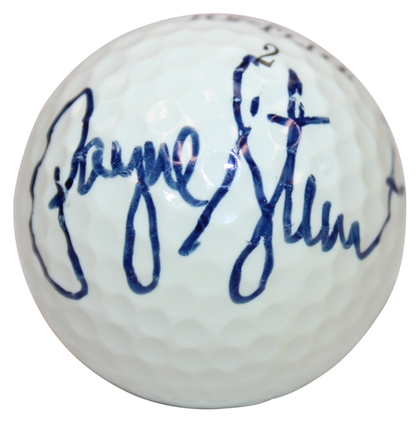 Payne Stewart Signed Top-Flite 2 Tour Plus 100 Logo Golf Ball JSA #BB89001