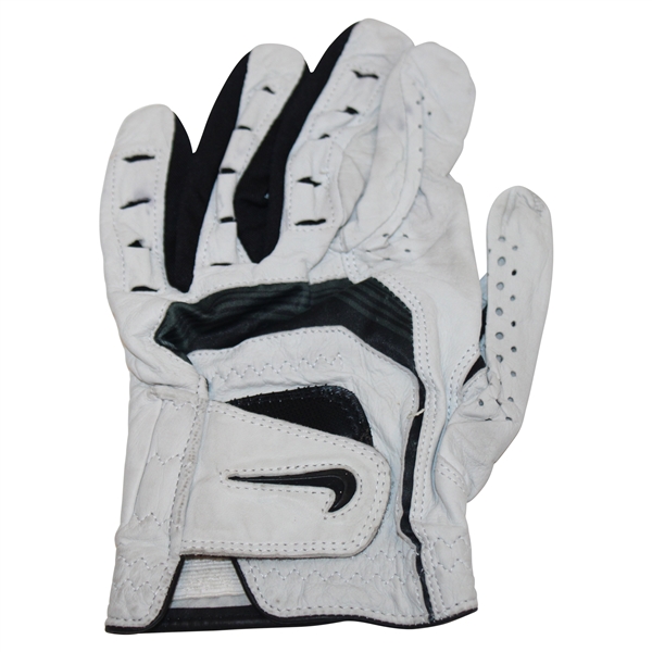 Tiger Woods Tournament Used Nike LH Golf Glove