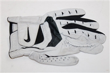 Tiger Woods Tournament Used Nike LH Golf Glove