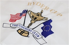 1999 Ryder Cup at The Country Club Brookline Embroidered Pinny Flag