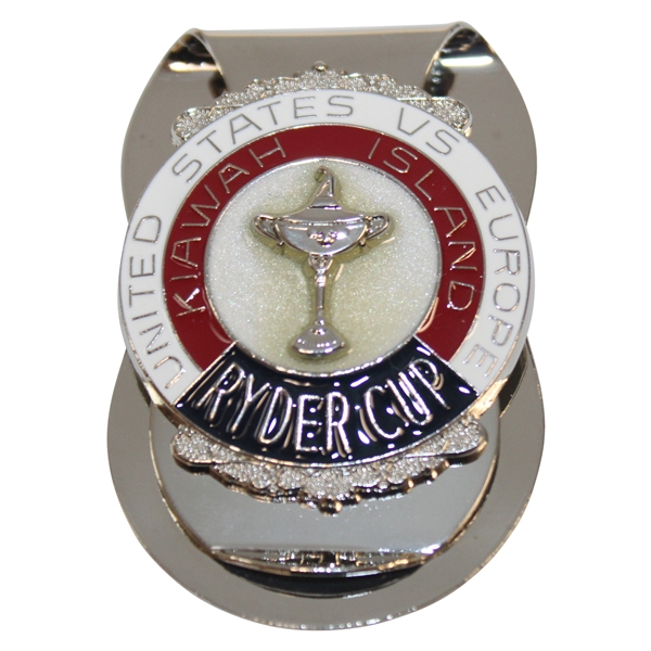 Ryder Cup at Kiawah Island Silver Tone Commemorative Money Clip