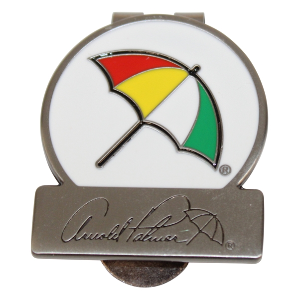 Arnold Palmer Umbrella Logo Money Clip