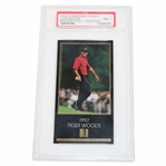 Tiger Woods 1998 Champions of Golf Masters Collection Gold Foil Edition Golf Card NM-7