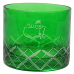 Augusta National GC Masters Limited Emerald Cut Glass Candle Holder