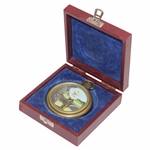 LTD ED Golf Theme Fossil Pocket Watch #04126/20000 w/Box