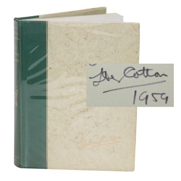 Henry Cotton Signed 1959 My Golfing Album Book JSA ALOA