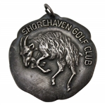 Shorehaven Golf Club Sterling Silver Goat Medal