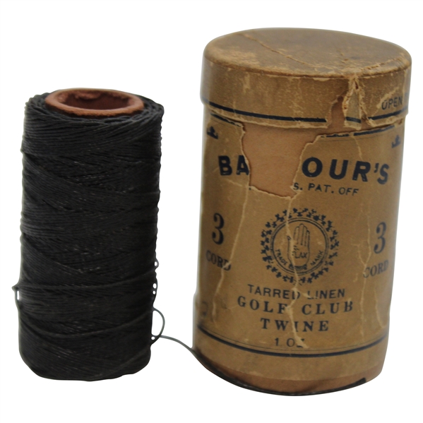 Early 1900s Balfour Golf Club Twine w/Original Box