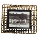 First Tee 1894 St. Andrews Golf Club, Yonkers, NY Presentation Photo - Framed on Wicker