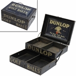 c.1910s Dunlop Golf Balls Store Display Tin Box