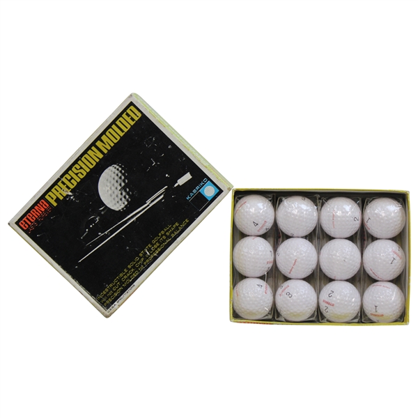 Dozen Eterna Precision Molded Golf Balls w/Original Box