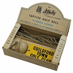 J.B. Halley Captive Golf Ball Rubber Cored Golf Practice Outfit w/Original Box