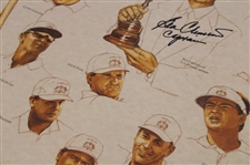 Ben Crenshaw Signed 1999 Ryder Cup Poster with 'Captain' JSA ALOA