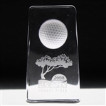 2008 U.S. Open at Torrey Pines Glass Weight