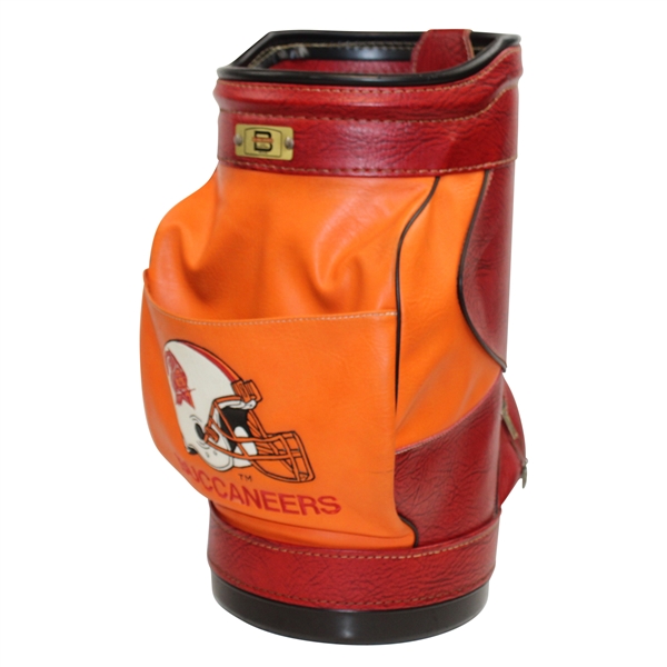 Classic Tampa Bay Buccaneers Den Caddy Belding Golf Bag