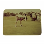 Babe Zaharias Vintage 3 1/2" x 2 1/2" Undated Putting Photo