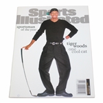 2000 Tiger Woods One Cool Cat Sports Illustrated Sportsman of the Year Newsstand Magazine