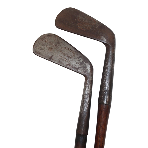 R. Forgan Hand Forged Iron & Mashie w/Shaft Stamps