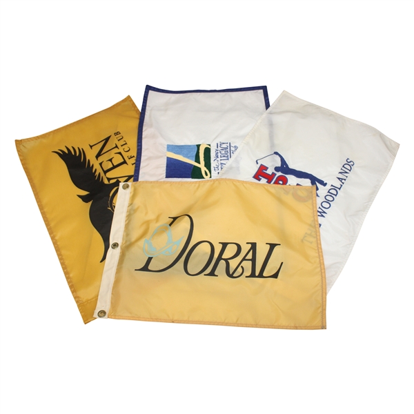 Doral, TPC Woodlands, The Nancy Lopez Legacy CC & Raven Golf Club Course Flags