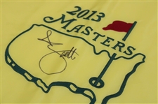 Adam Scott Signed 2013 Masters Tournament Embroidered Flag JSA ALOA