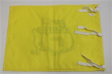 Zach Johnson Signed 2007 Masters Tournament Embroidered Flag JSA ALOA
