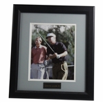 Davis Love III Signed Photo w/Nameplate Framed JSA ALOA