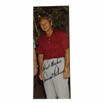 Arnold Palmer Signed The Lewellyn Studio Cut Photo JSA ALOA