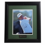 Davis Love III Signed Photo w/Nameplate Framed JSA ALOA