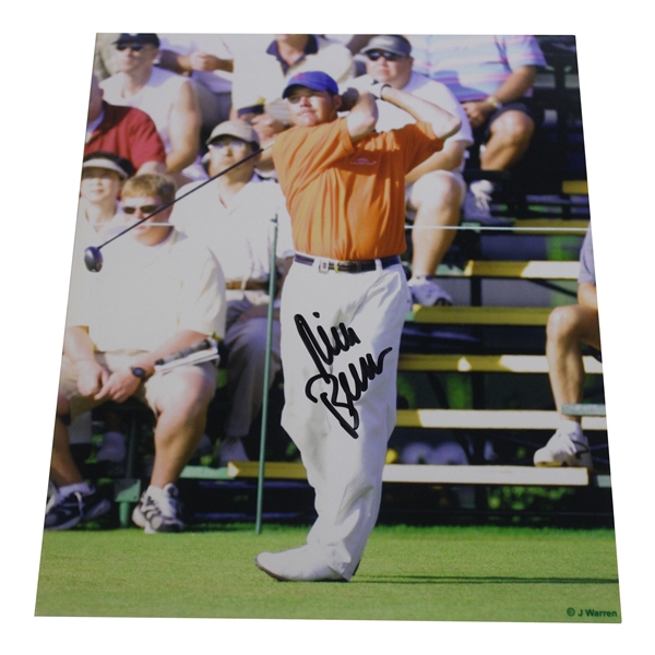 Rich Beem Signed Post-Swing Photo JSA ALOA