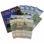 1999 US Open at Pinehurst Friday/Saturday/Sunday Tickets w/Program, Player Guide & Daily Guides