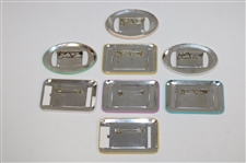 1985, 1987, 1988, 1989, 1991, 1992, 1993 & 1994 Masters Tournament Trophy Room Badges