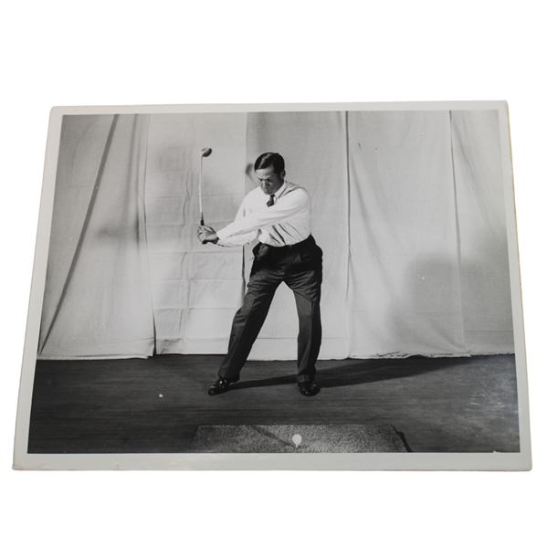 Rare 1938 Original Bobby Jones Edgerton Study Swing Sequence Photo - Pre-Swing