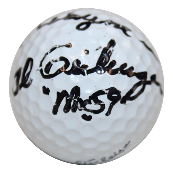 Al Geiberger Signed Titleist Professional 100 3 Golf Ball w/"Mr. 59" & "To Wayne" JSA ALOA