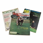 Billy Casper Signed 1971, 1966, & 1961 Magazines - SI (x2) & GOLF JSA ALOA